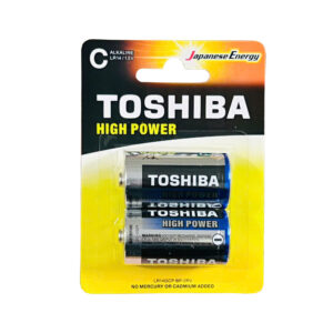 Pin Trung Toshiba Alkaline LR14 Vỉ 2 Viên